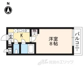 第1みやぎビル【4階】の間取り