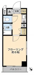 菱和パレス音羽【9階】の間取り