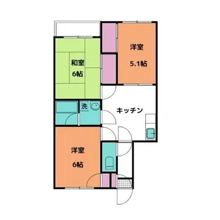 リアリティーガーデン上柴A棟【2階】の間取り