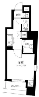 スカイコートヌーベル入谷【9階】の間取り