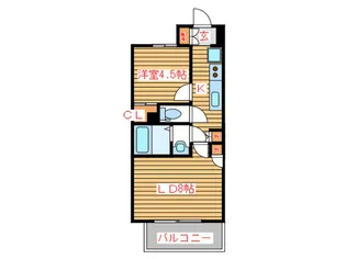 HF仙台長町レジデンス【13階】の間取り