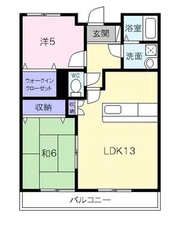 センチュリーハイランドイースト【1階】の間取り