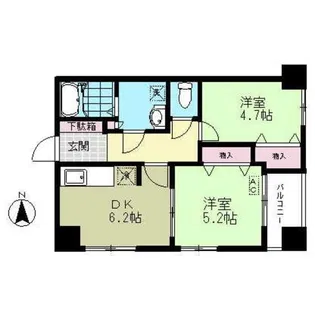 高柳ビル【2階】の間取り