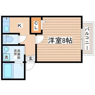 コージーコート【2階】の間取り