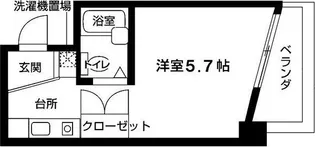 ベルウッド【4階】の間取り