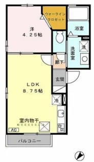 ルミエール(志木)【D-ROOM】【1階】の間取り