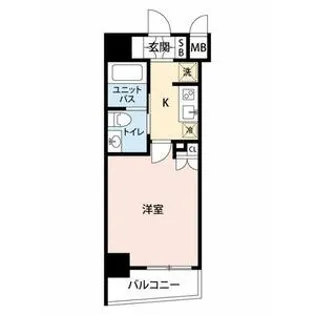 Legabene八丁堀【5階】の間取り