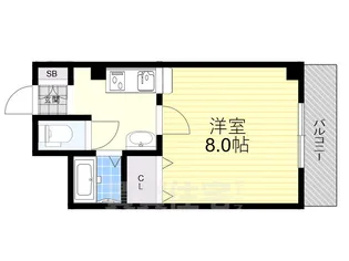 グランドハイツオジマ【2階】の間取り