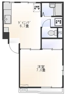 エトワールメゾン【1階】の間取り
