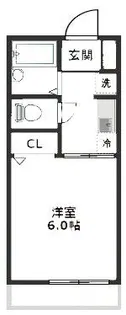 カーサグランディール【1階】の間取り