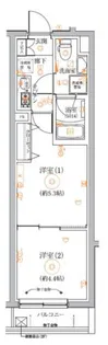 VERXEED STAIR HIGASHI JUJO EKIMAE【3階】の間取り