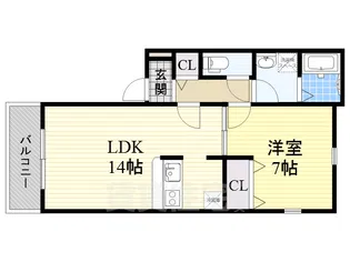 ソレイユ・【3階】の間取り