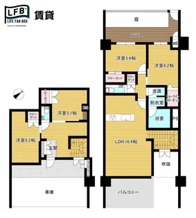 アーティックス井堀ソルパラッツォの間取り