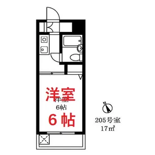 ハイツベルグ上池台【2階】の間取り