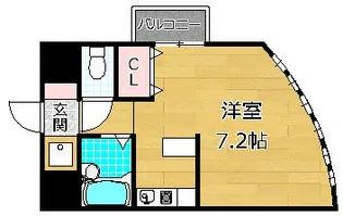 エトワールヴィルーR南樟葉【2階】の間取り