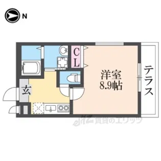 フジパレス阪急園田WEST3番館【2階】の間取り