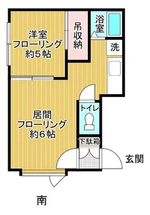 プチメゾン令【1階】の間取り