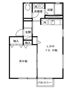 センチュリ-ガ-デン (F G H棟)【2階】の間取り