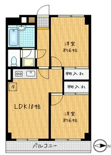 麻生第一ビル【5階】の間取り