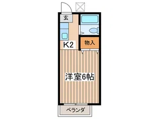 アルカディア【1階】の間取り