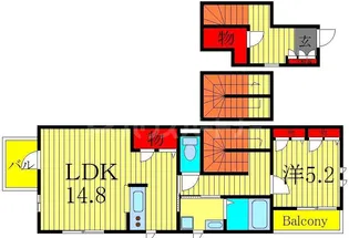 GRAN HOUSE【3階】の間取り