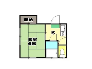 コーポNS【2階】の間取り