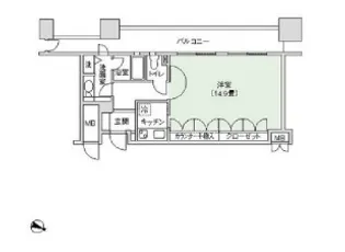 東京都千代田区西神田3【マンション】の間取り