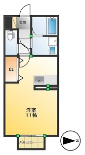 アンビエンテ【2階】の間取り