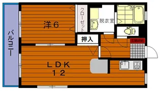 グランチェスタ【1階】の間取り