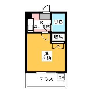 ハイム阪上【1階】の間取り