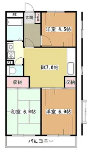 RALLYマンション【3階】の間取り