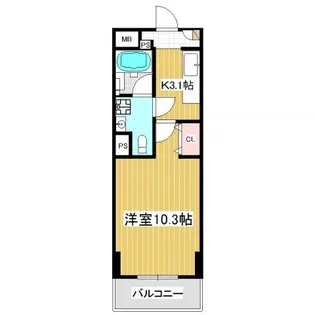 埼玉県川口市本町1【マンション】の間取り