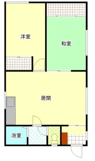北海道旭川市豊岡十一条1【一戸建】の間取り