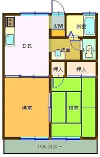 プチメゾン大村【1階】の間取り