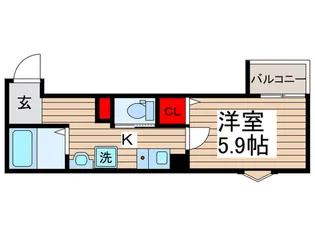 アーバン高砂【1階】の間取り