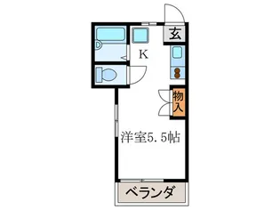 セミナーハウス北白川【1階】の間取り