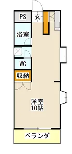 神奈川県横浜市金沢区釜利谷西1【アパート】の間取り