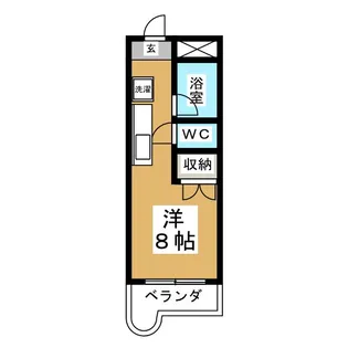 フォーレストヒルズ【3階】の間取り