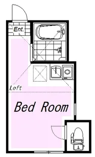 神奈川県横浜市南区大岡3【アパート】の間取り