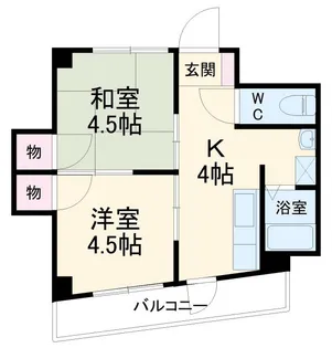 仲友ビル【2階】の間取り