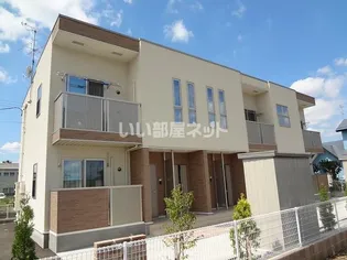 福島県郡山市田村町上行合字西川原【アパート】の外観