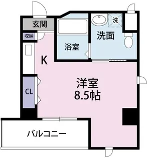 ソニックマンション【5階】の間取り