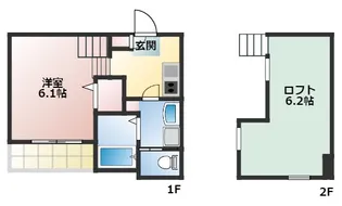 charme saule【1階】の間取り