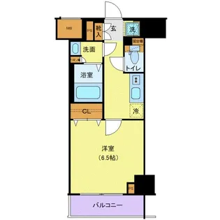 KNOTS大山【10階】の間取り