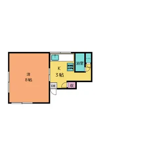 奥戸パレス1【2階】の間取り