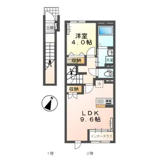 フロード・N【2階】の間取り