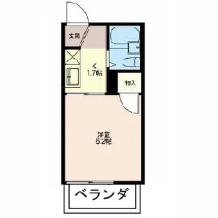 ジュネスK【2階】の間取り