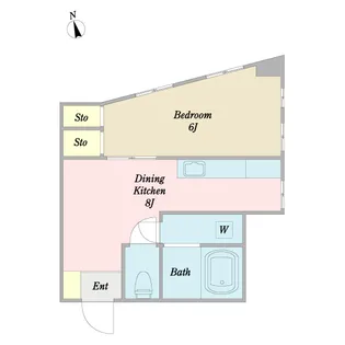 ワイズフラット【3階】の間取り
