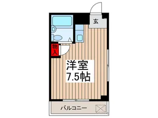 大栄コ-ポ【2階】の間取り