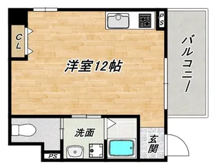 大阪府大阪市阿倍野区松崎町3【マンション】の間取り